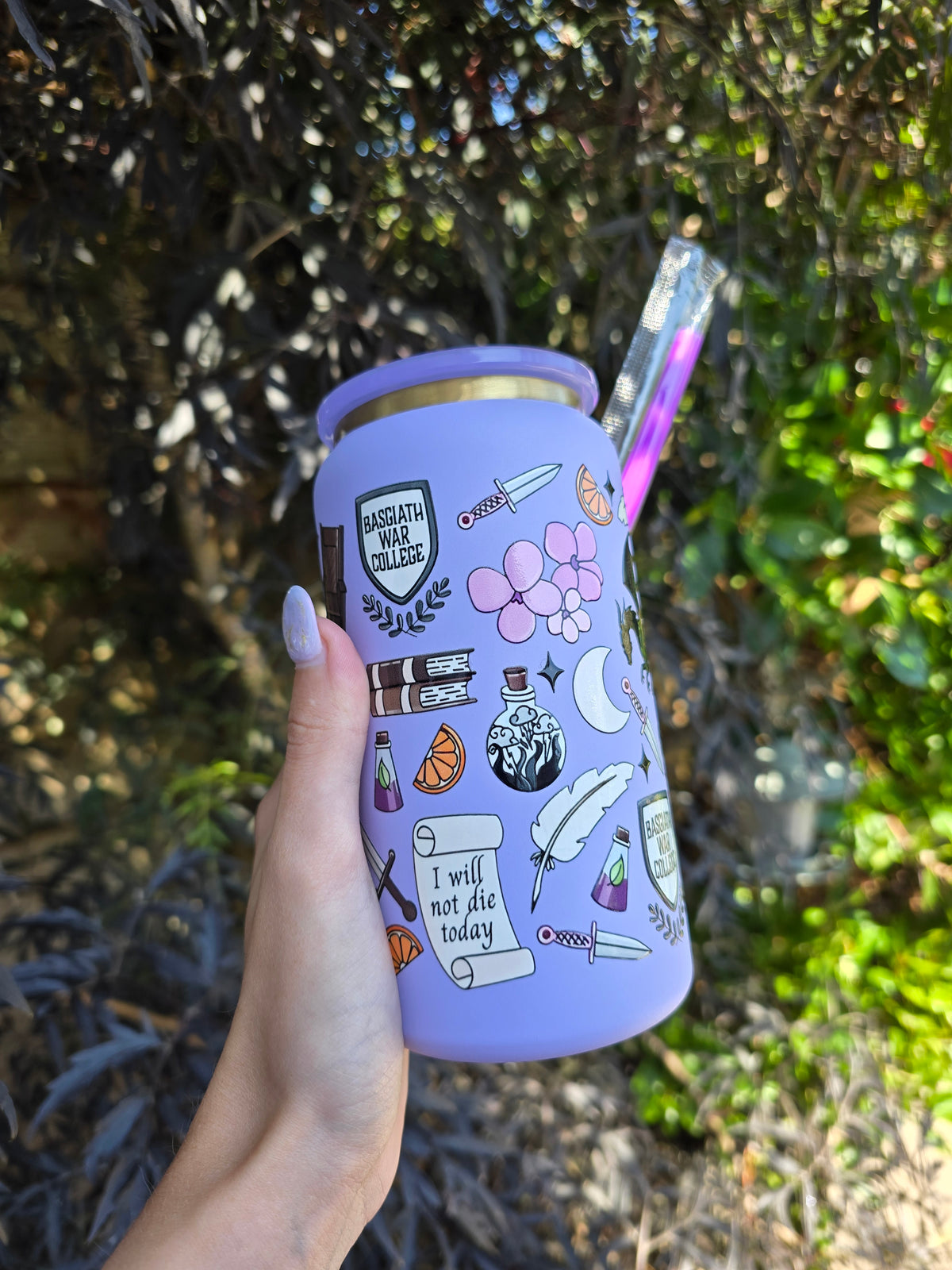 Dragon Rider 16oz Stainless Steel Tumbler