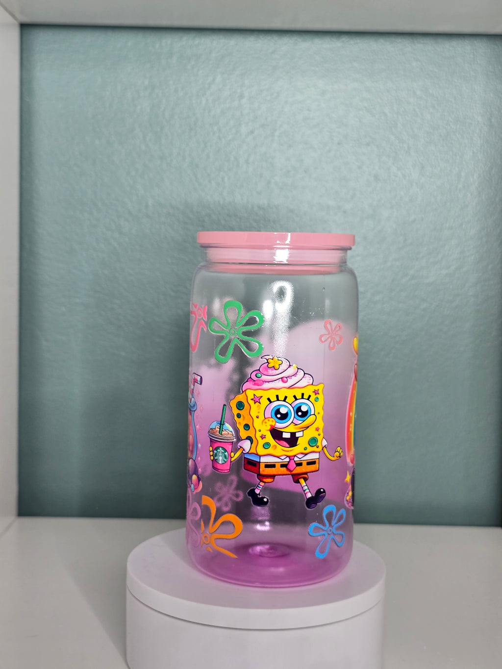 Sponge B 16oz Acrylic Tumbler
