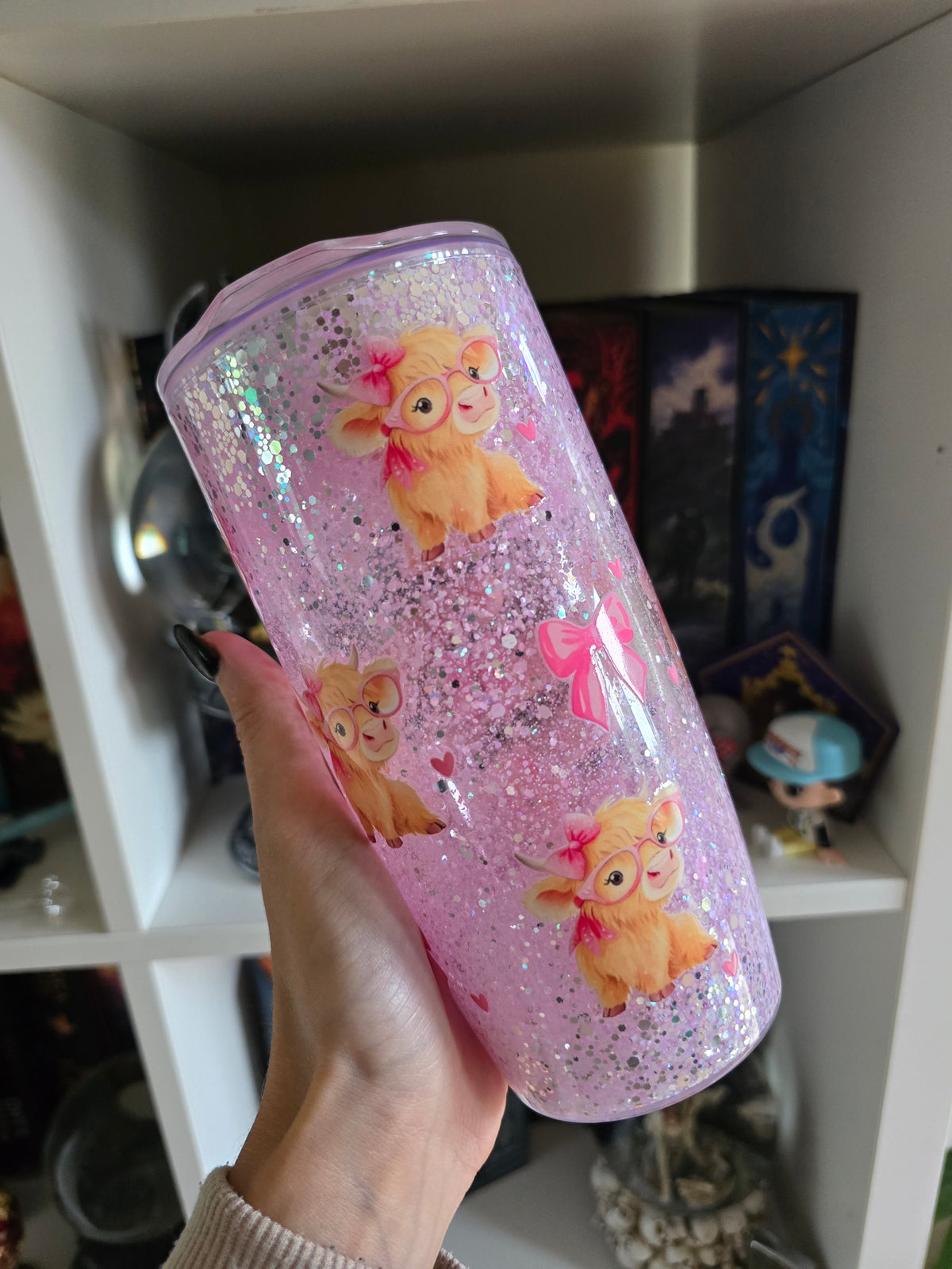 Highland 16oz Acrylic Snowglobe Tumbler