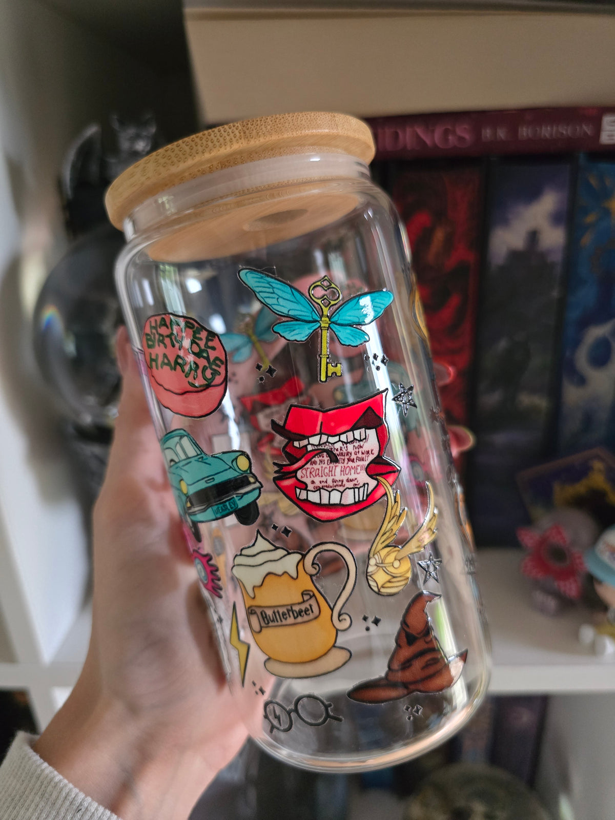 Wizard 16oz Glass Tumbler