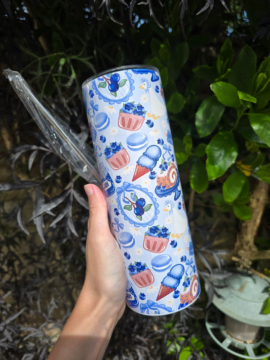 Blueberry 20oz Stainless Steel Tumbler