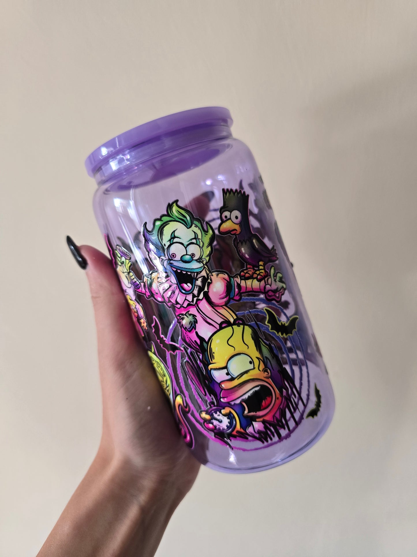 Tree house 16oz Glass Tumbler