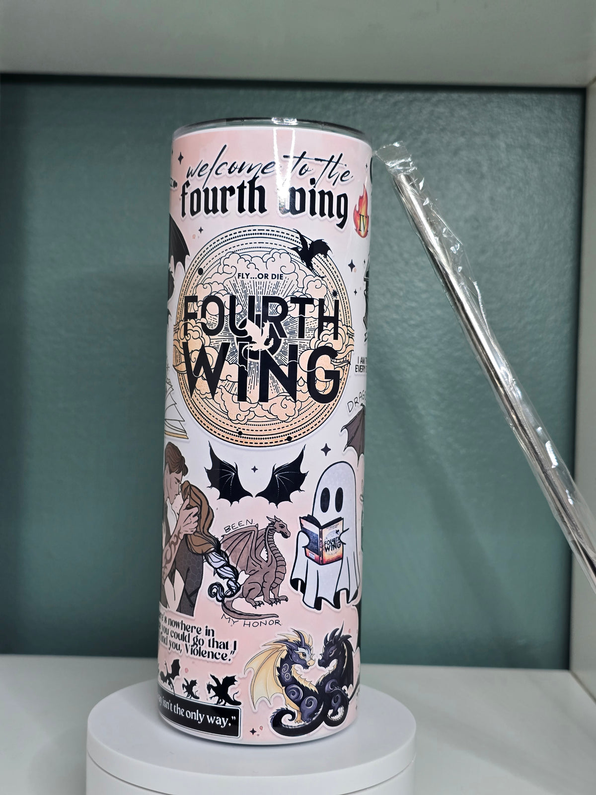 Dragon Rider 20oz Stainless Steel Tumbler