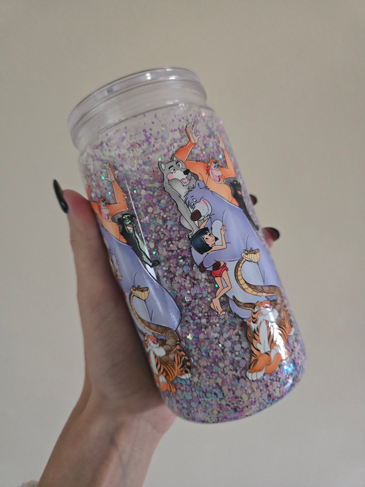 In To The Jungle 16oz Acrylic Snowglobe Tumbler
