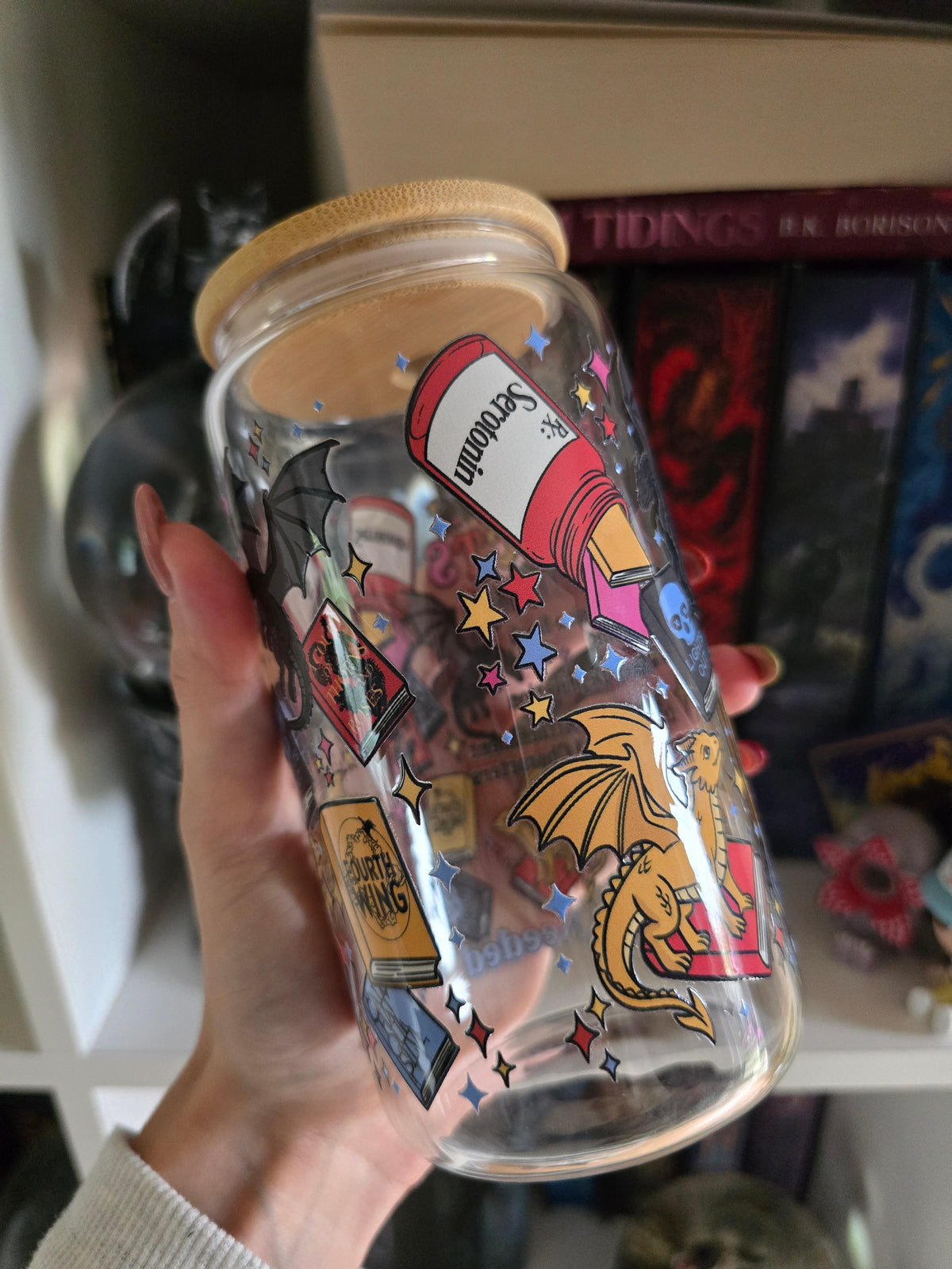 Side Effects 16oz Glass Tumbler