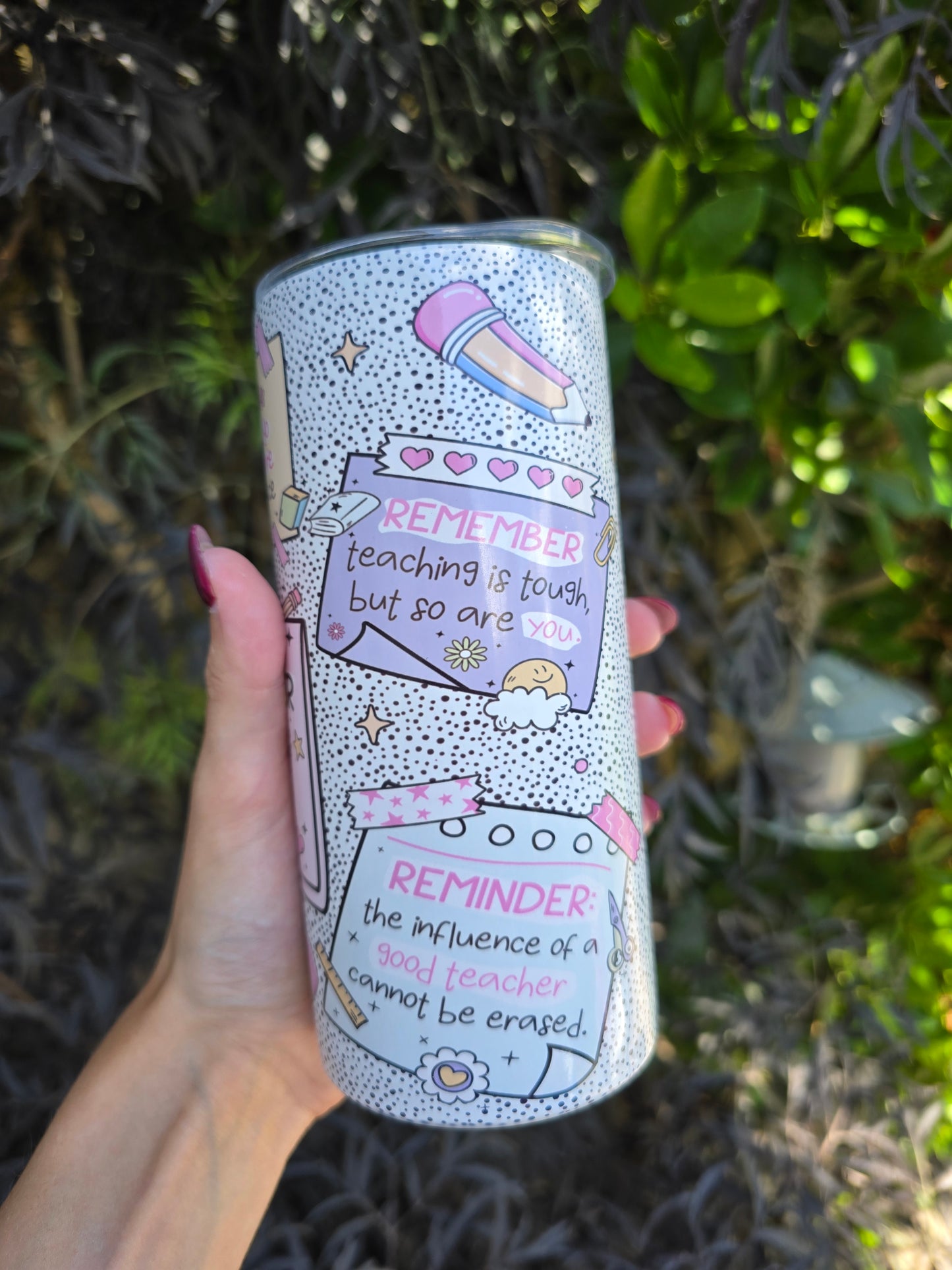 Teacher 15oz Stainless Steel Tumbler
