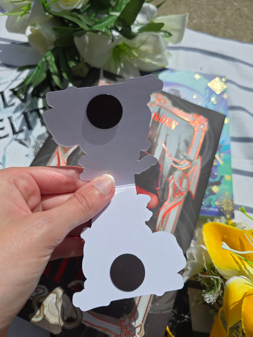 "Touch Her And Die" Magnetic Bookmark