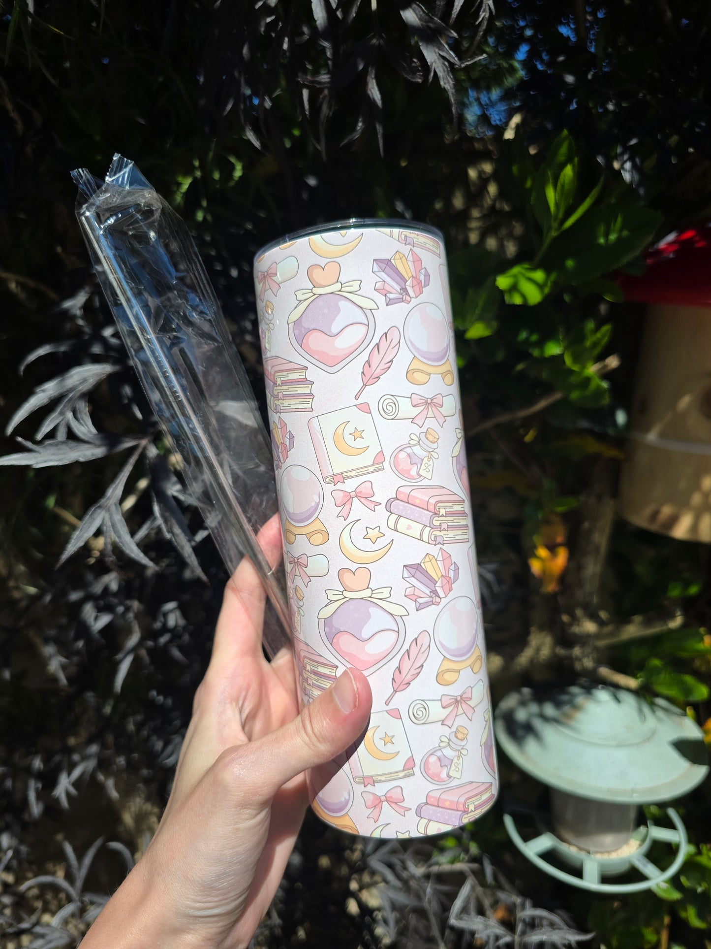 Whimsical Bookish 20oz Stainless Steel Tumbler