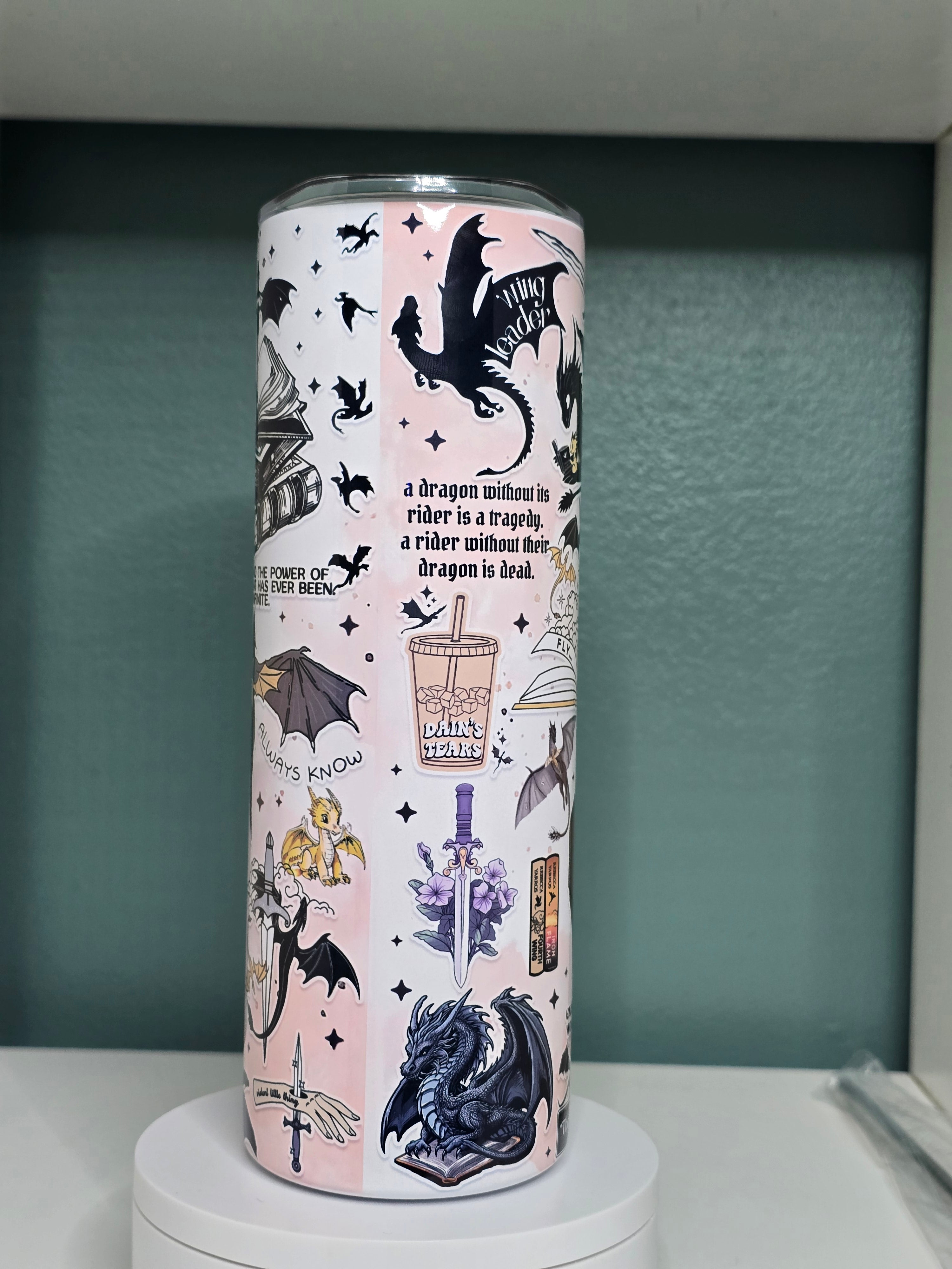 Dragon Rider 20oz Stainless Steel Tumbler