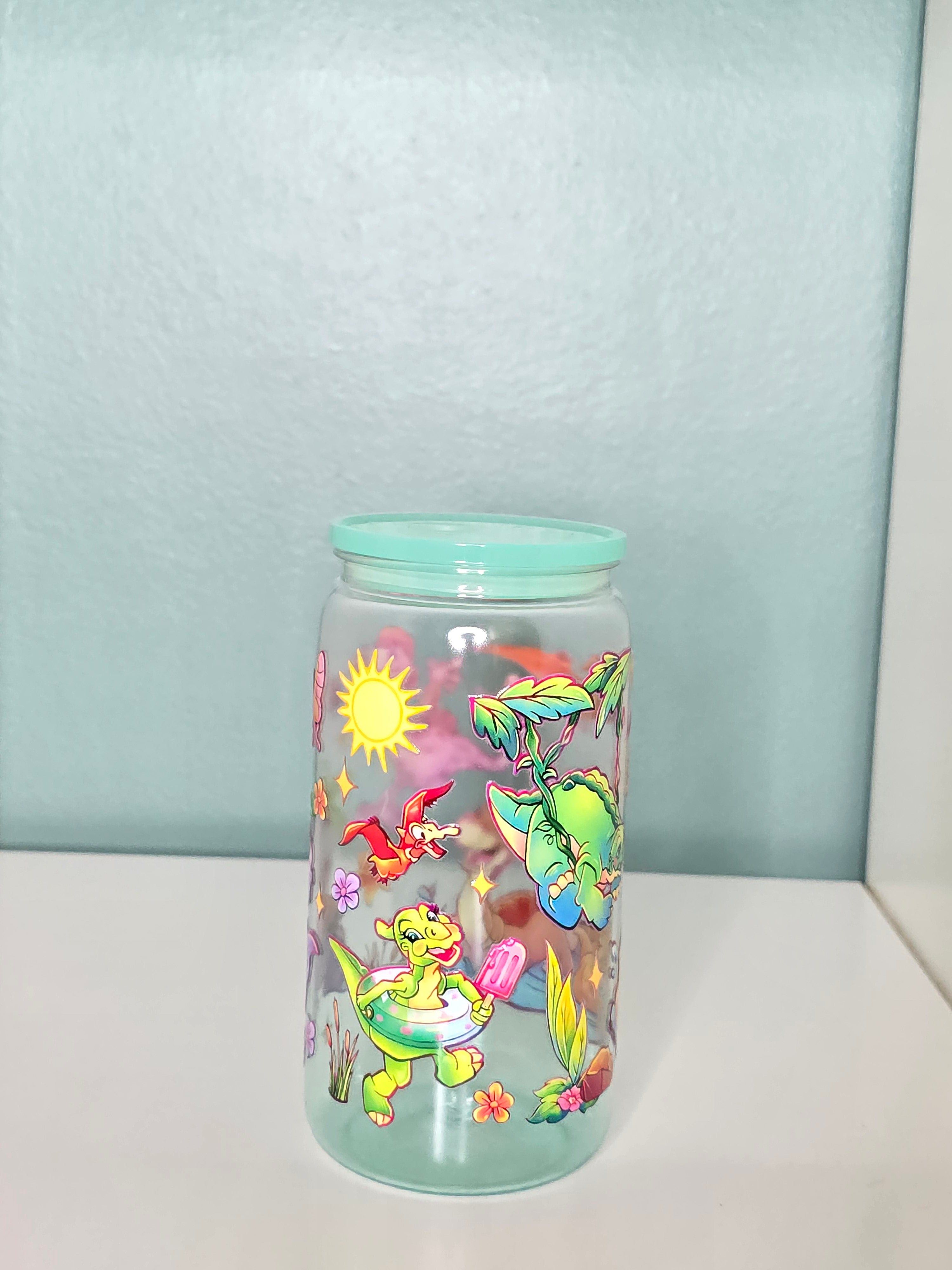 Dinosaur 16oz Acrylic Tumbler