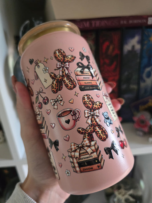 Cosy Book 16oz Stainless Steel Tumbler