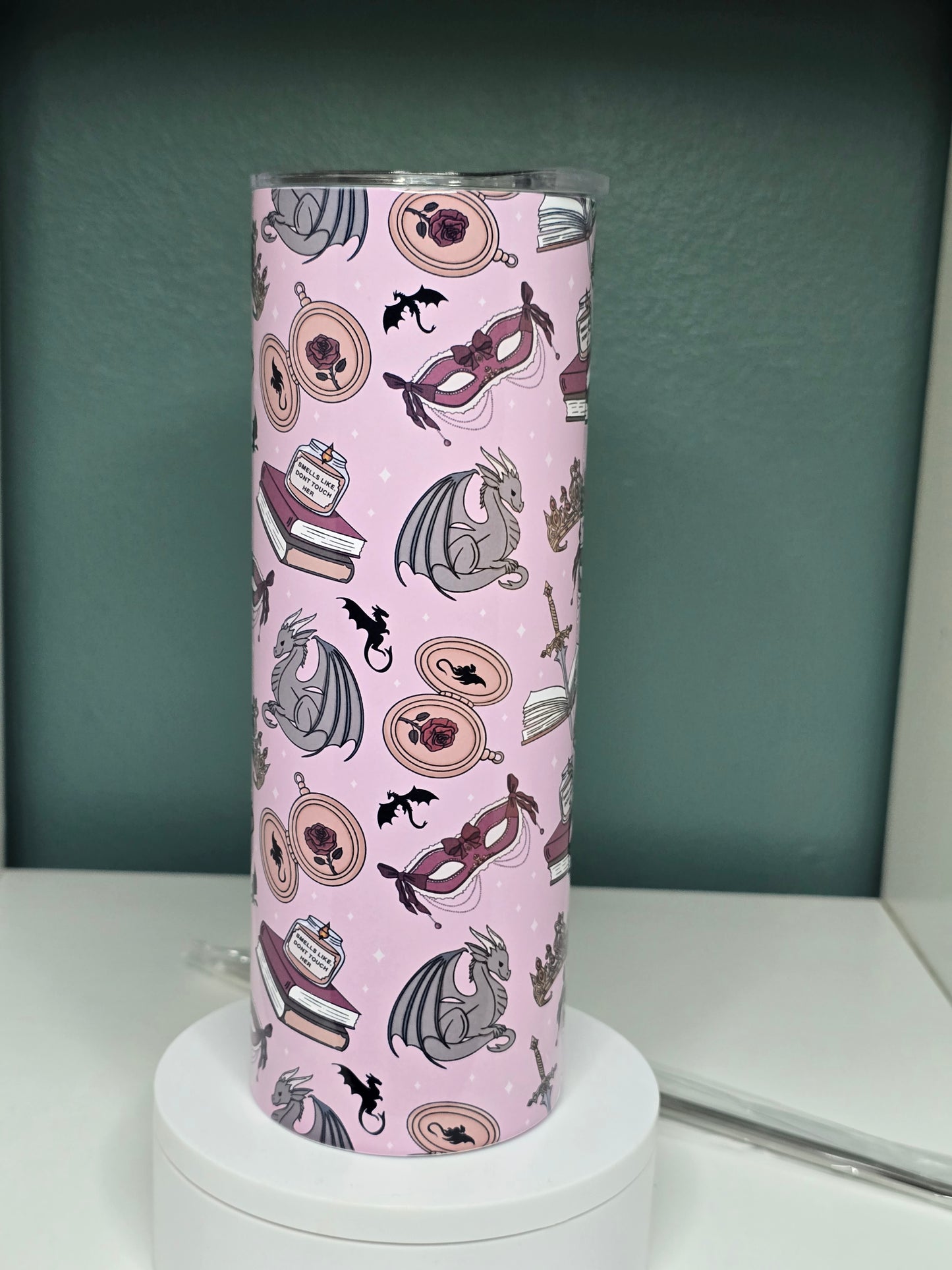 Fantasy Bookish 20oz Stainless Steel Tumbler