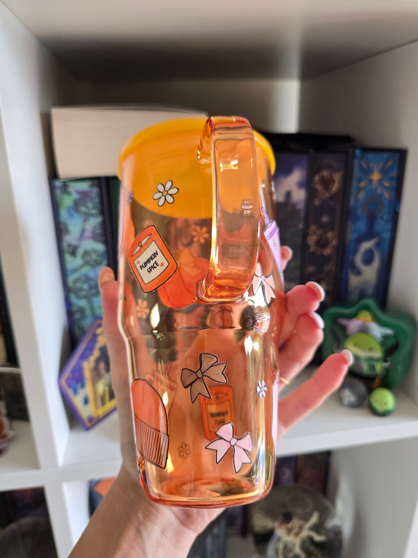 Pumpkin Spice 20oz Glass Tumbler