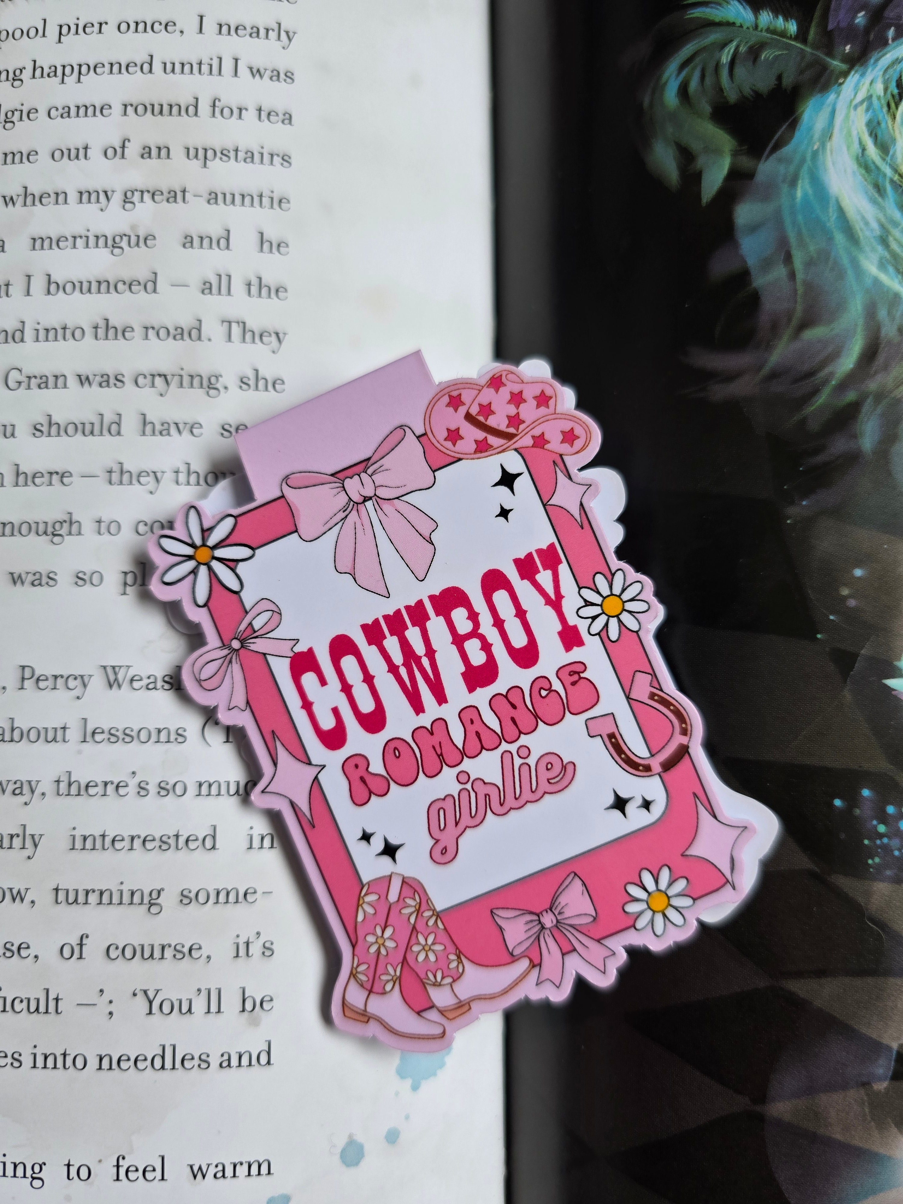 Cowboy Magnetic Bookmark