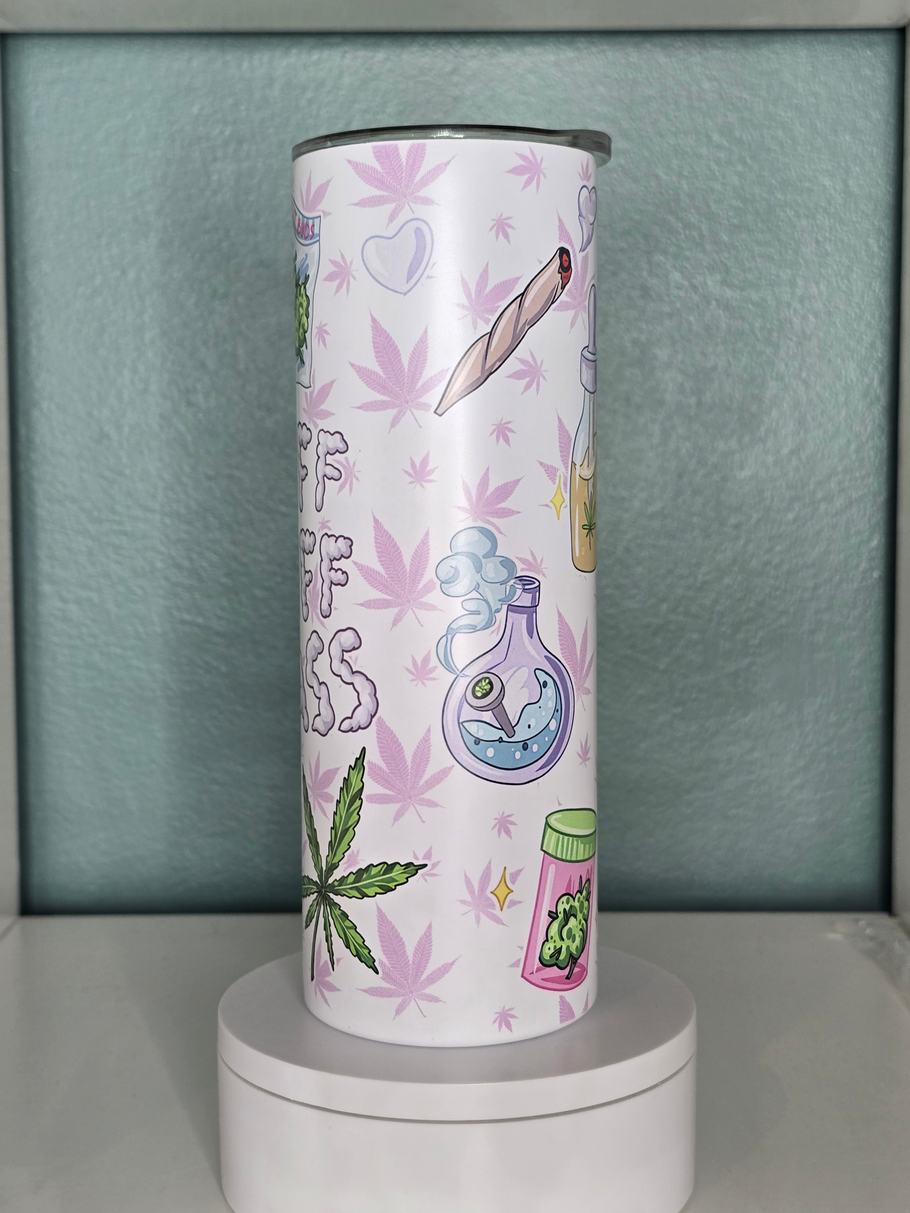 Puff Puff Pass 20oz Stainless Steel Tumbler