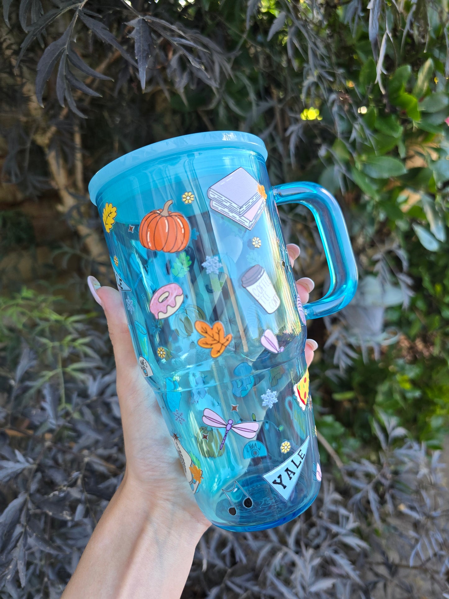 Autumn 20oz Glass Tumbler