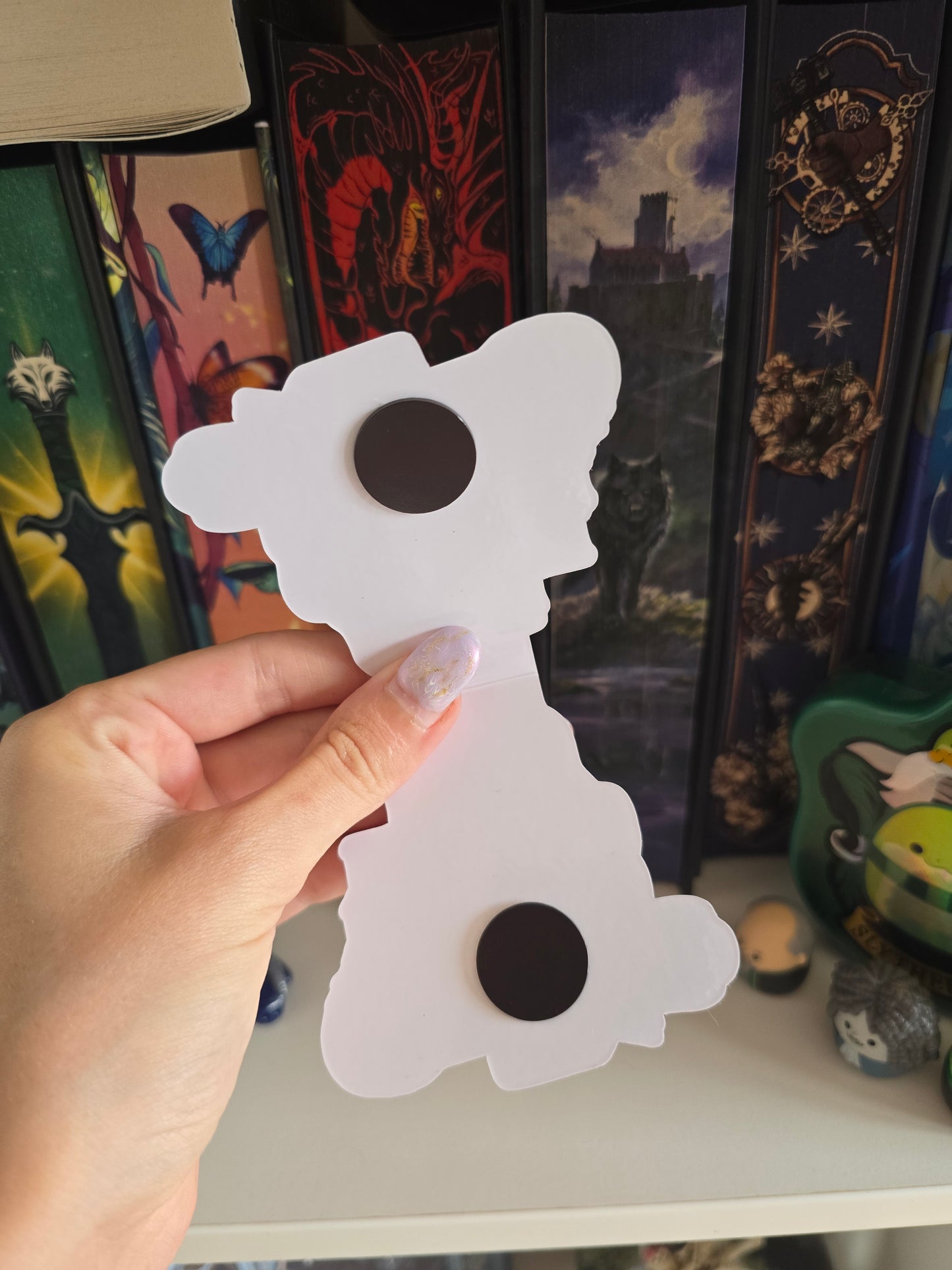 Haunted Reading Club Magnetic Bookmark