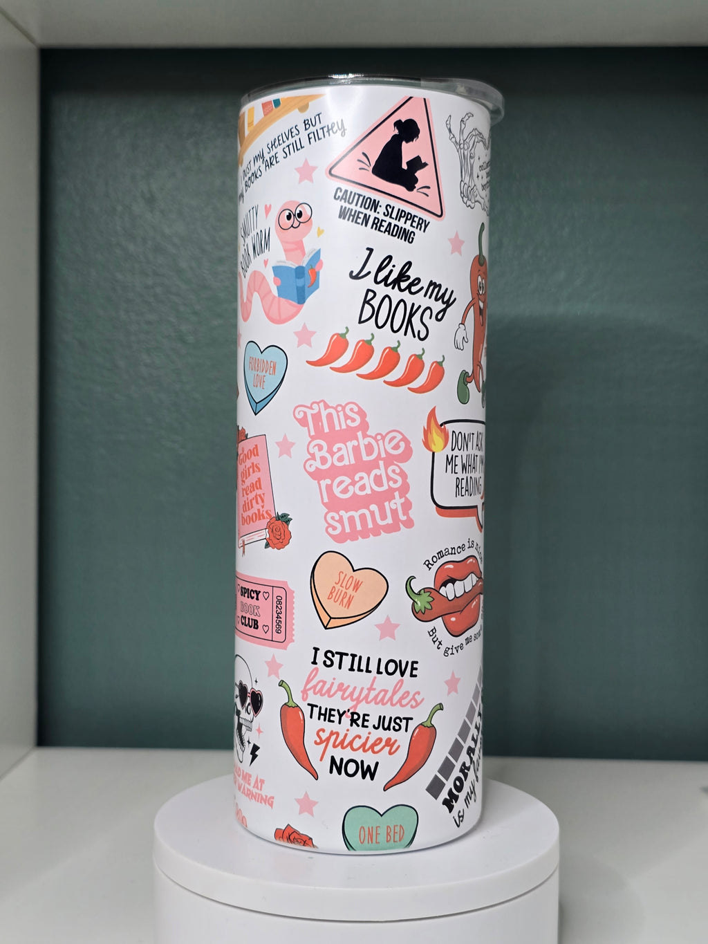 Bookish Smut 20oz Stainless Steel Tumbler