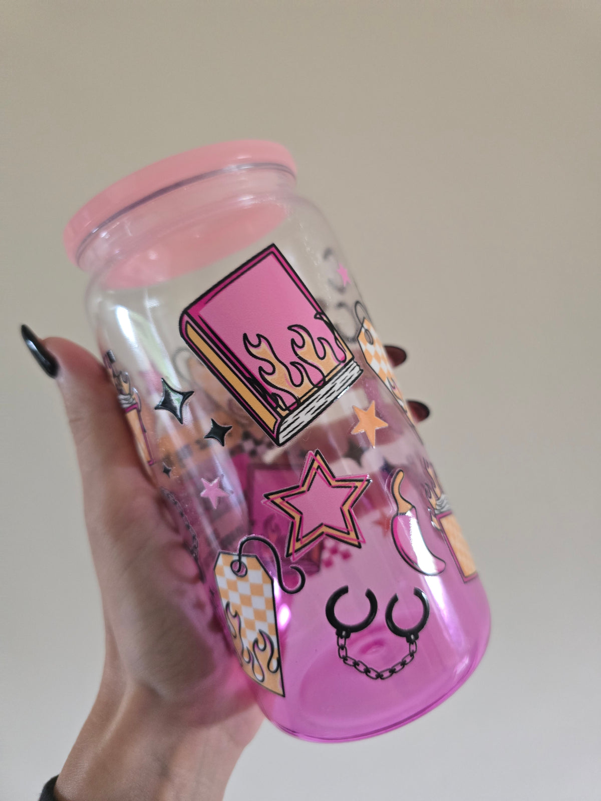 I Like My Books Spicey 16oz Acrylic Tumbler