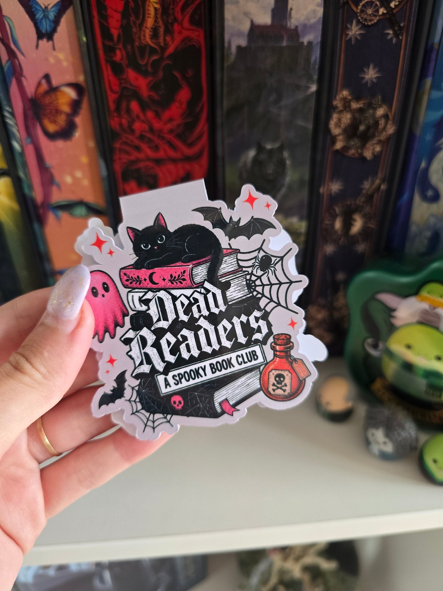 Dead Readers Club Magnetic Bookmark