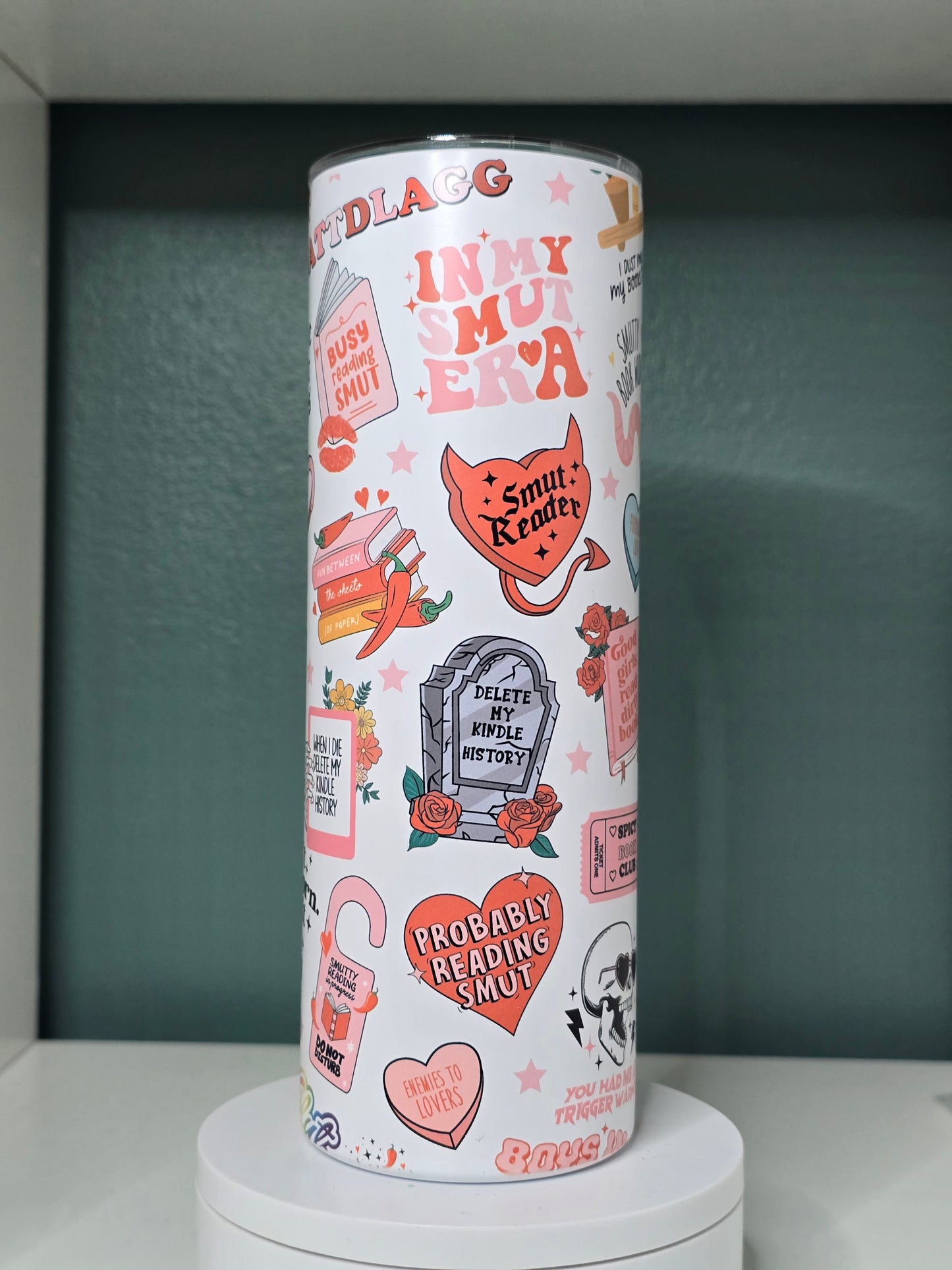 Bookish Smut 20oz Stainless Steel Tumbler