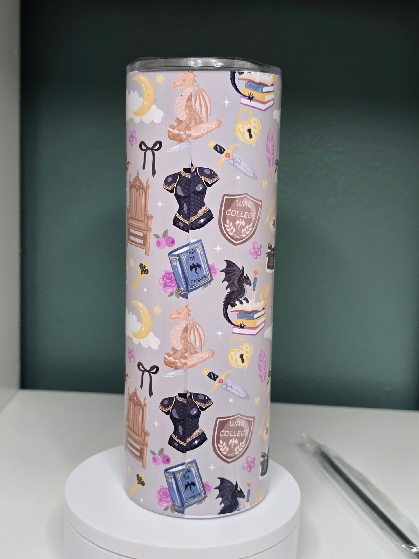 Dragon Rider 20oz Stainless Steel Tumbler