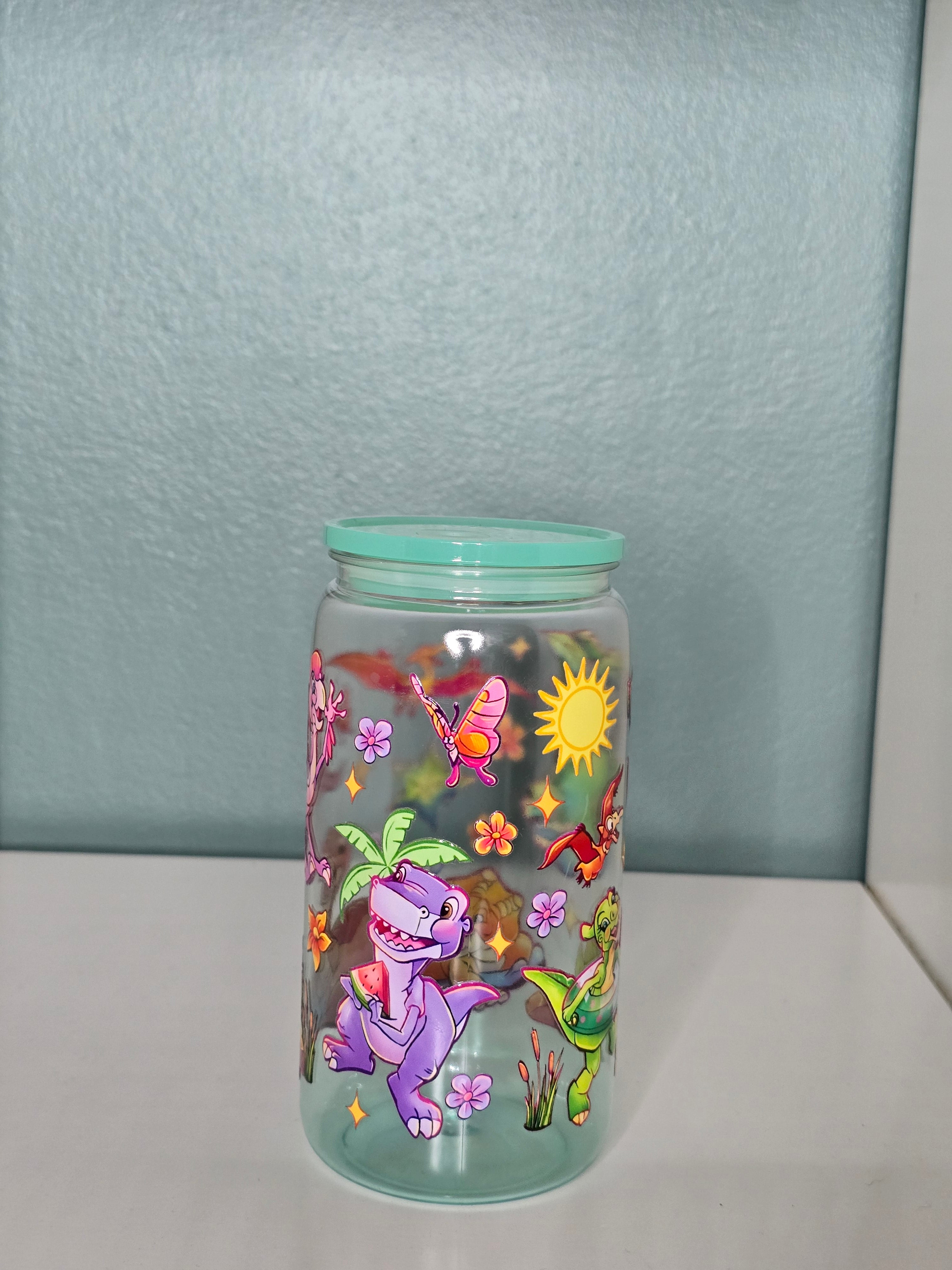 Dinosaur 16oz Acrylic Tumbler