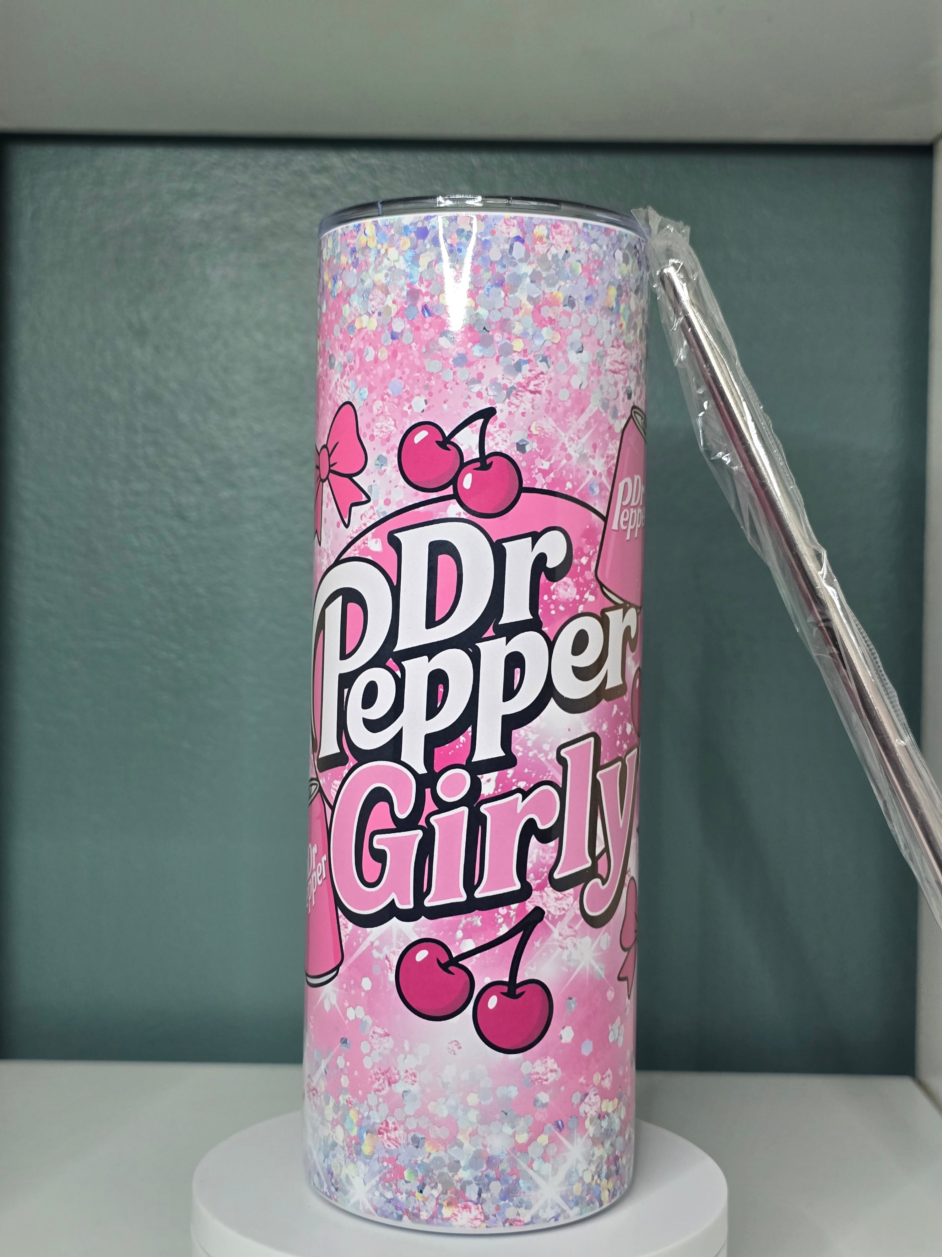 Dr Pepper 20oz Stainless Steel Tumbler