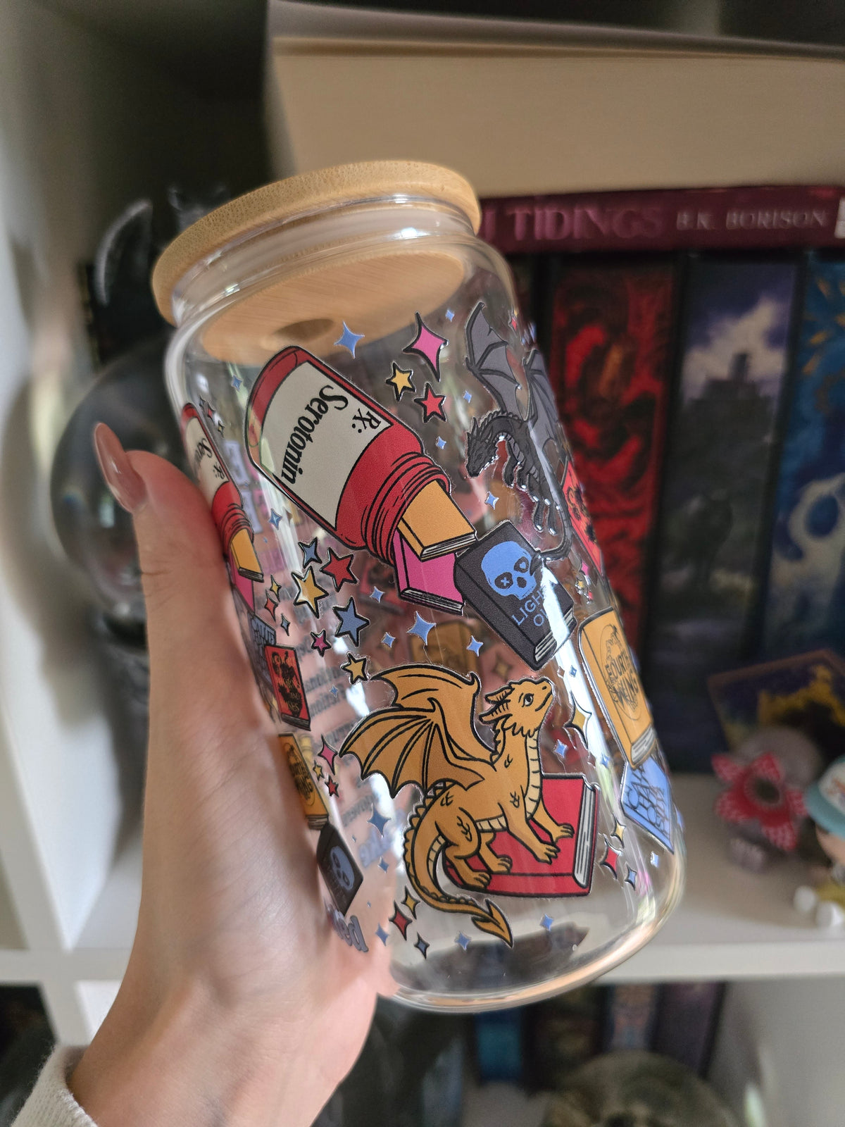 Side Effects 16oz Glass Tumbler