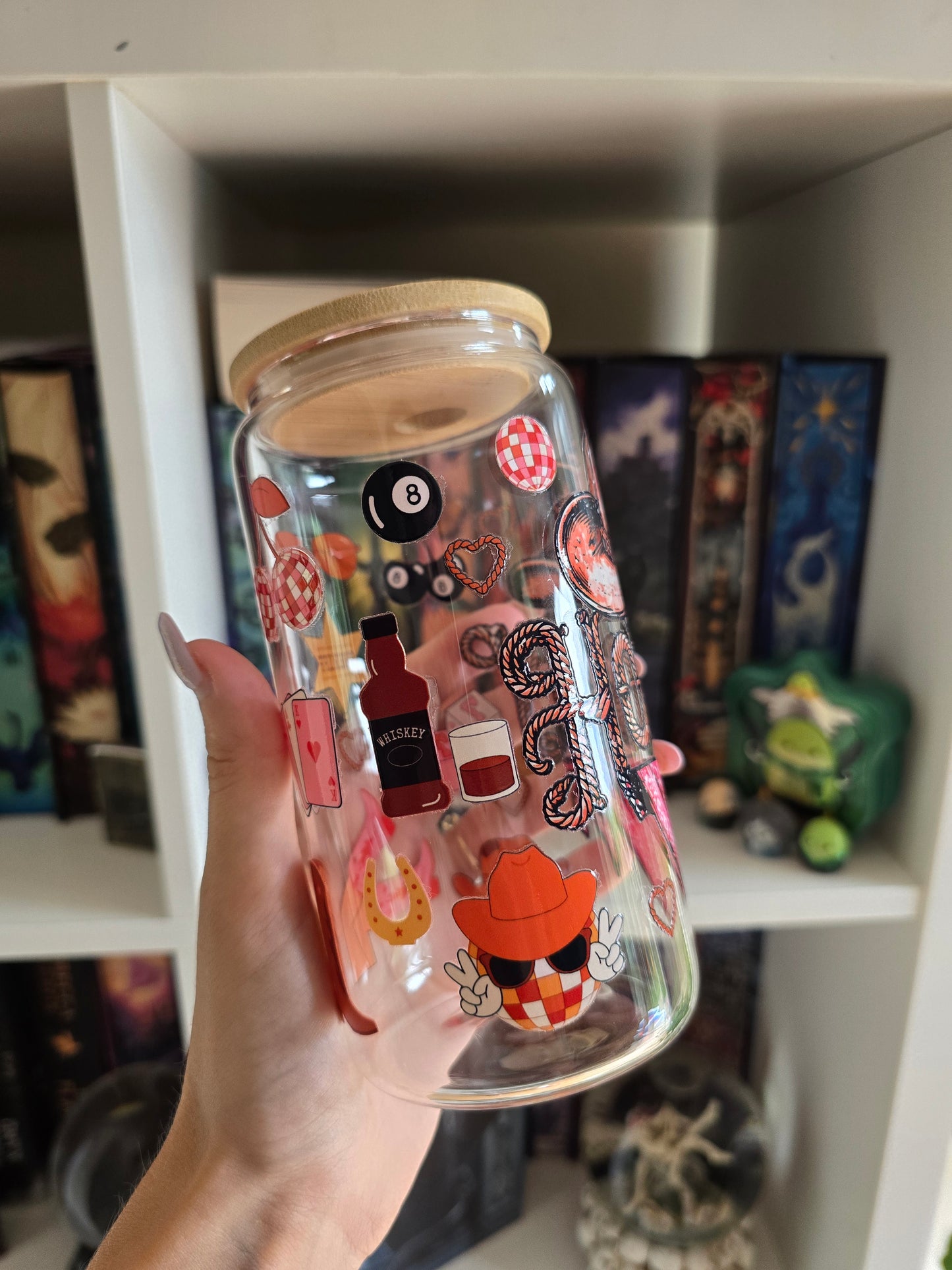 Howdy 16oz Glass Tumbler