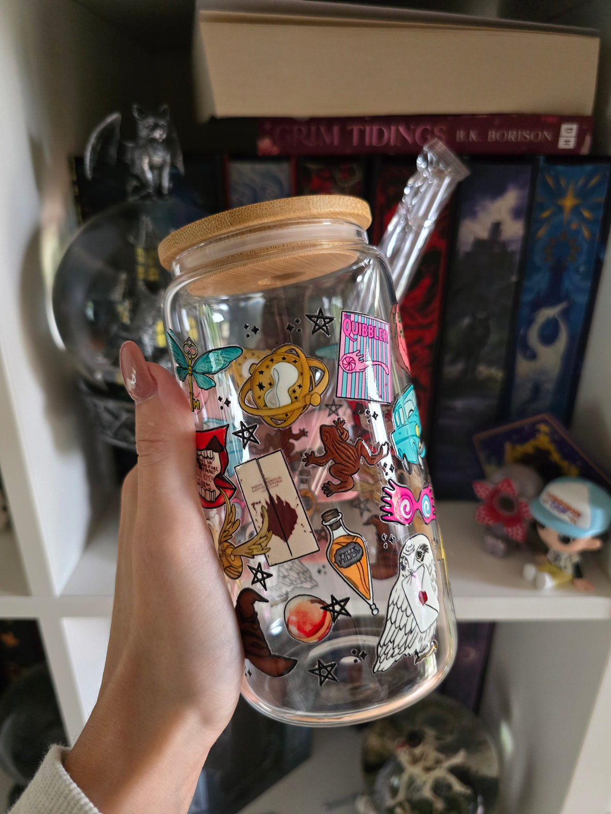 Wizard 16oz Glass Tumbler