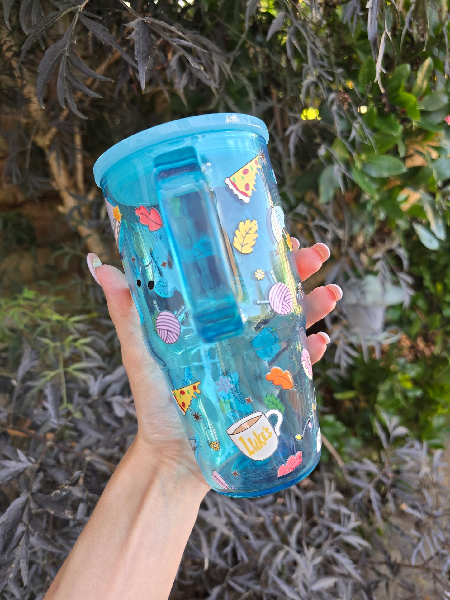 Autumn 20oz Glass Tumbler