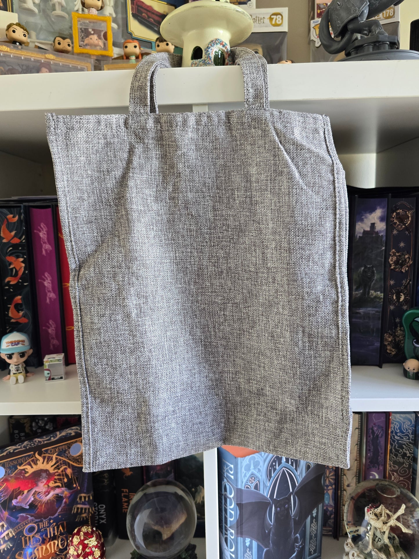 Dead Readers Club Linen Tote Bag