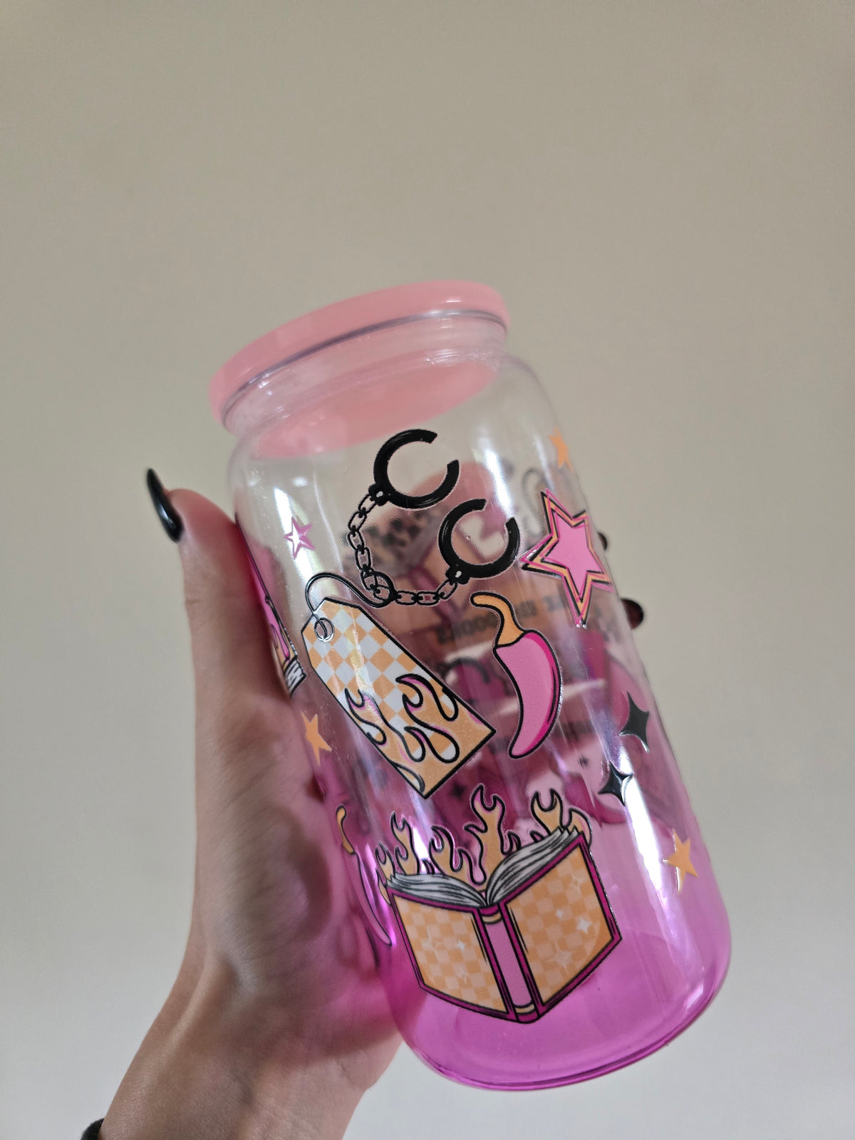 I Like My Books Spicey 16oz Acrylic Tumbler