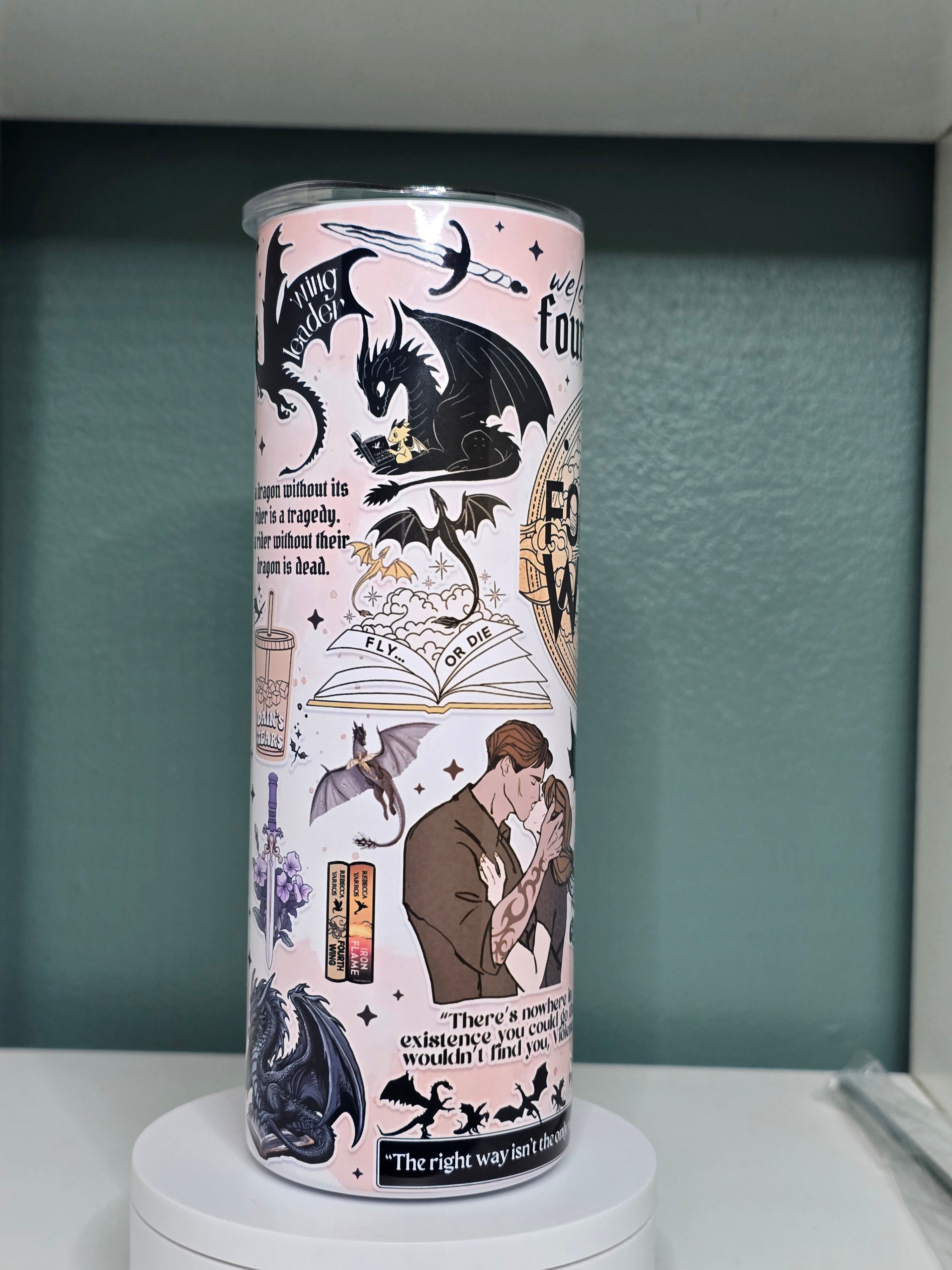 Dragon Rider 20oz Stainless Steel Tumbler