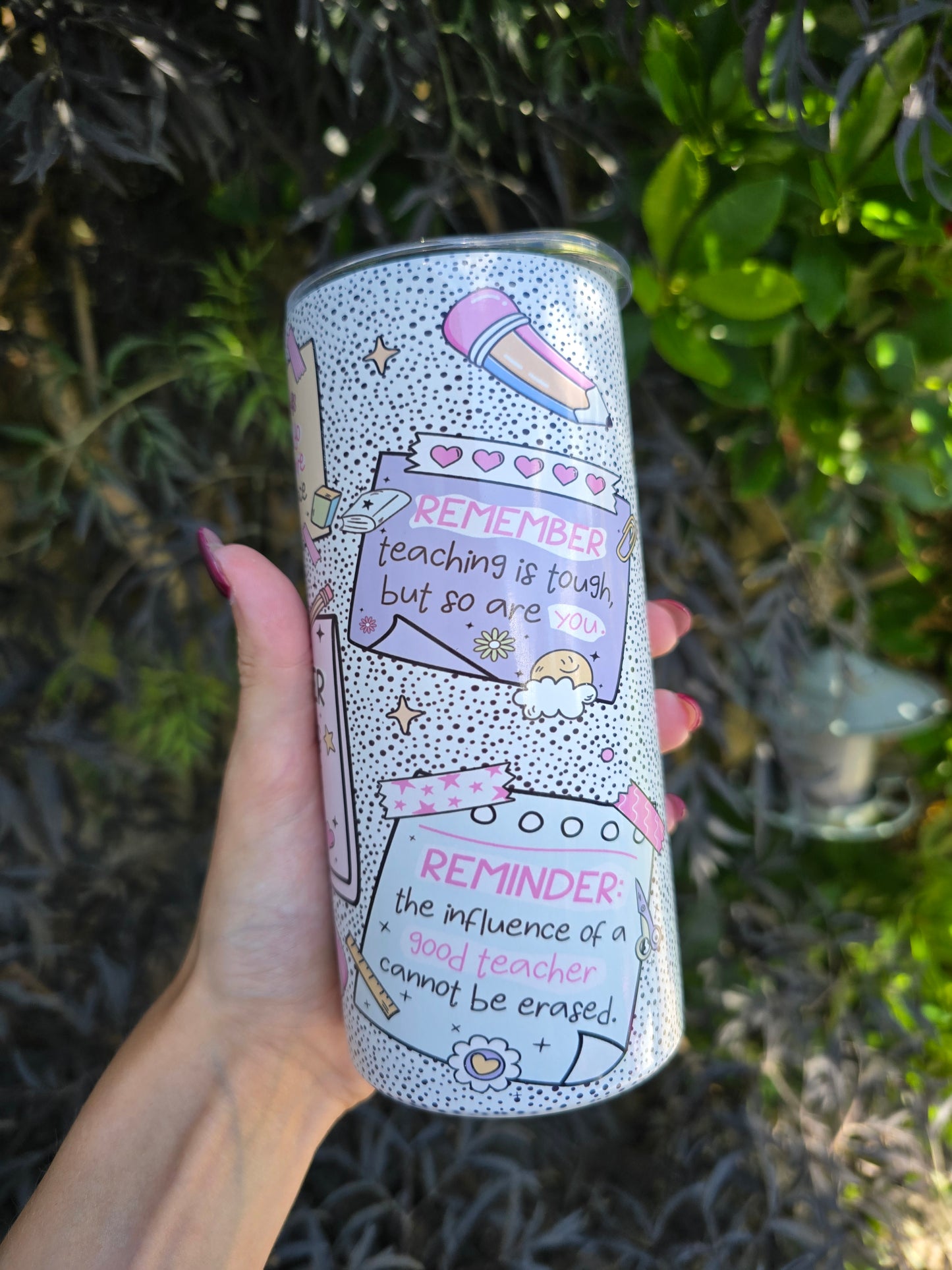 Teacher 15oz Stainless Steel Tumbler