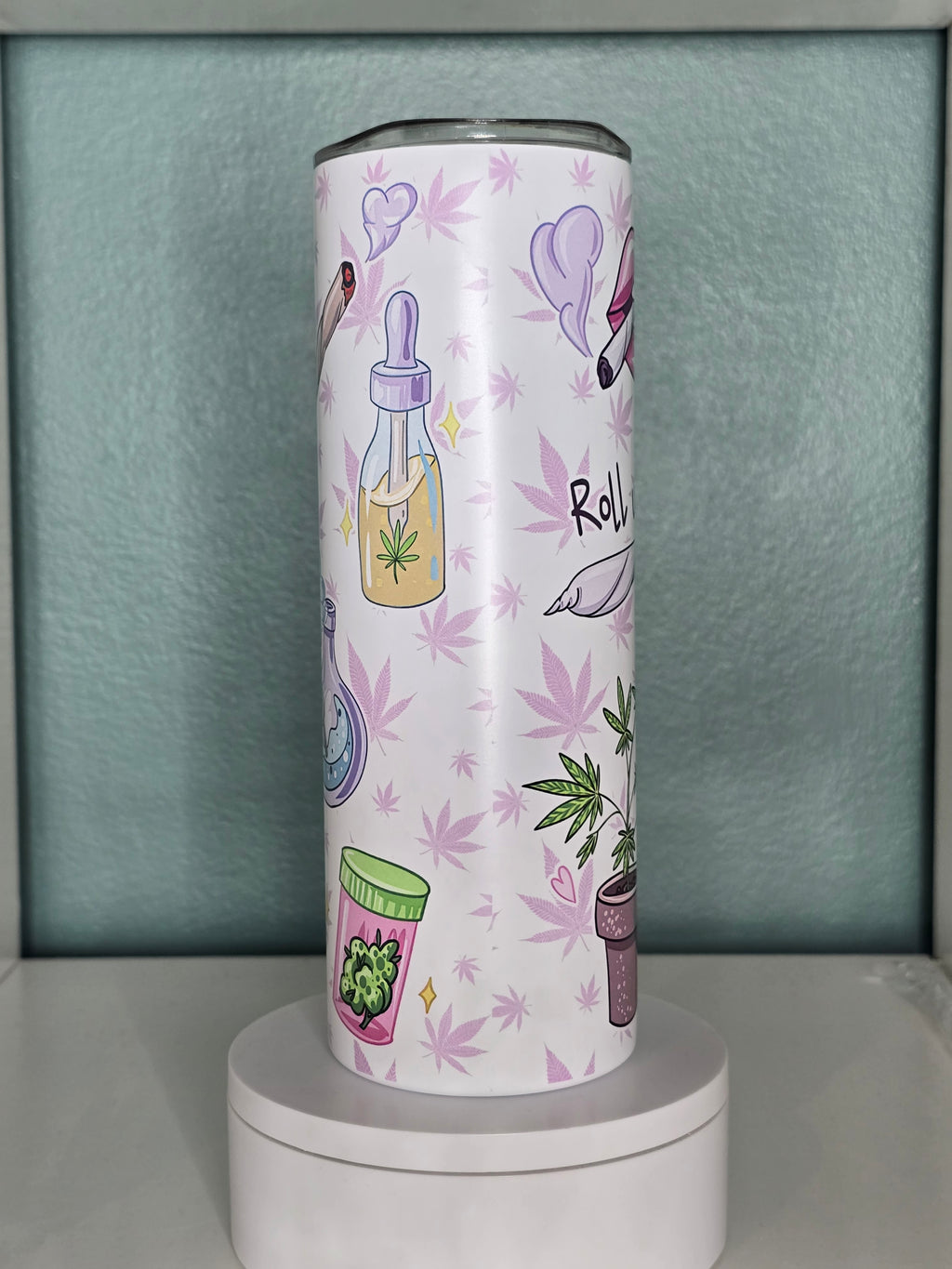 Puff Puff Pass 20oz Stainless Steel Tumbler