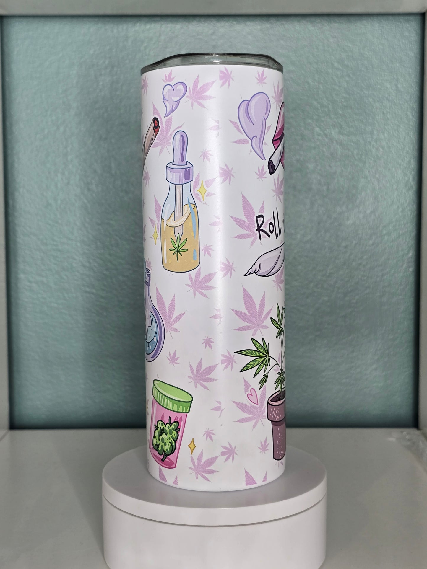 Puff Puff Pass 20oz Stainless Steel Tumbler