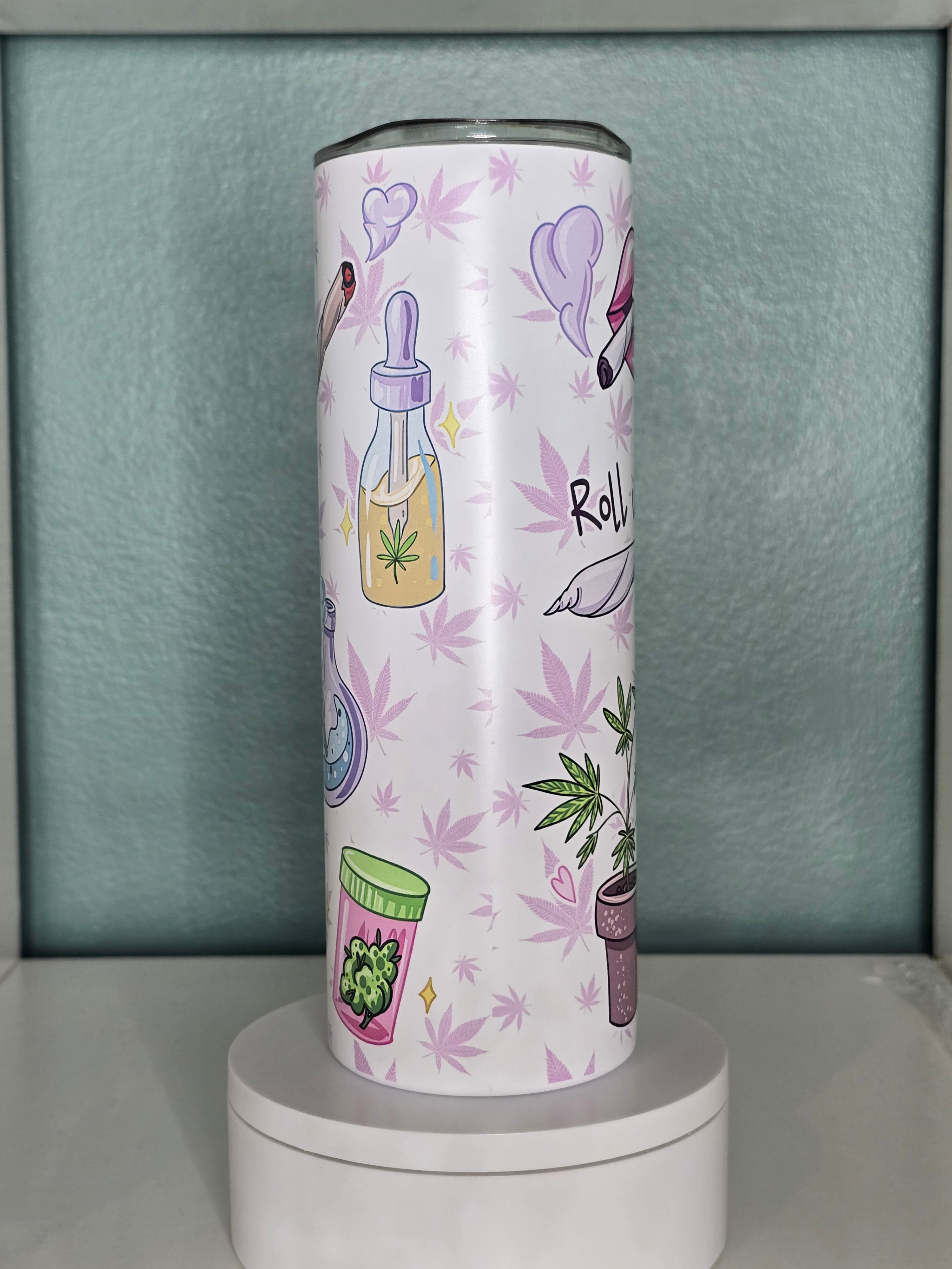 Puff Puff Pass 20oz Stainless Steel Tumbler