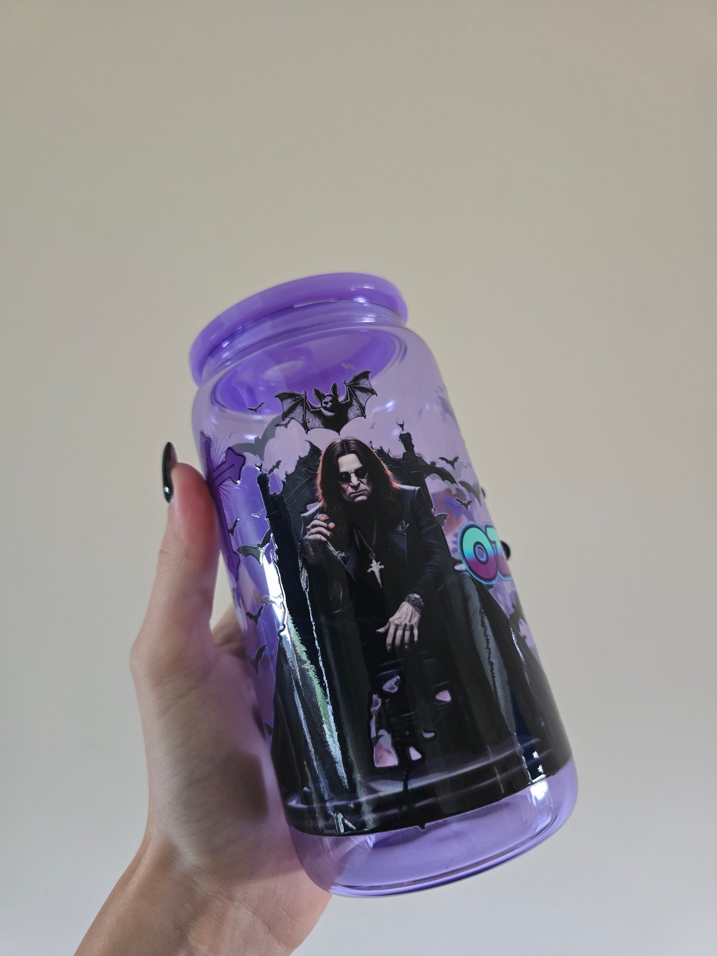 Darkness 16oz Glass Tumbler