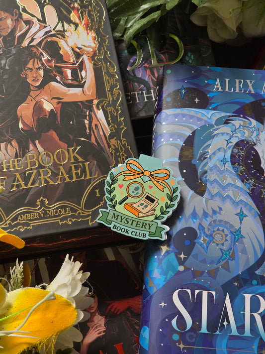 Mystery Book Club Magnetic Bookmark