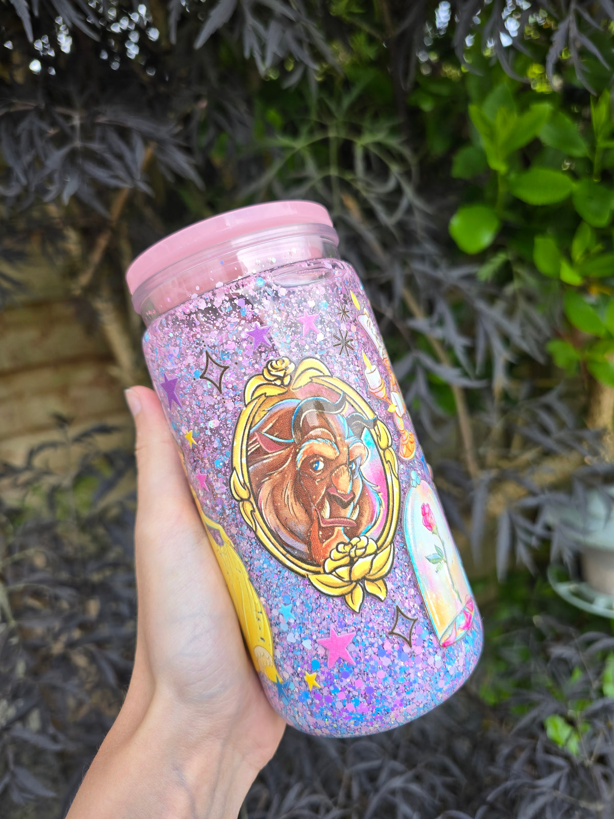 BATB 16oz Acrylic Snowglobe Tumbler