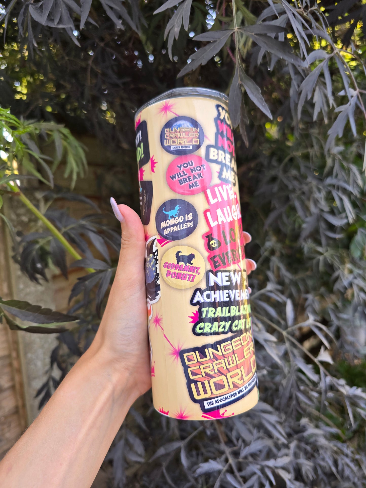 Dungeon Crawler 20oz Stainless Steel Tumbler
