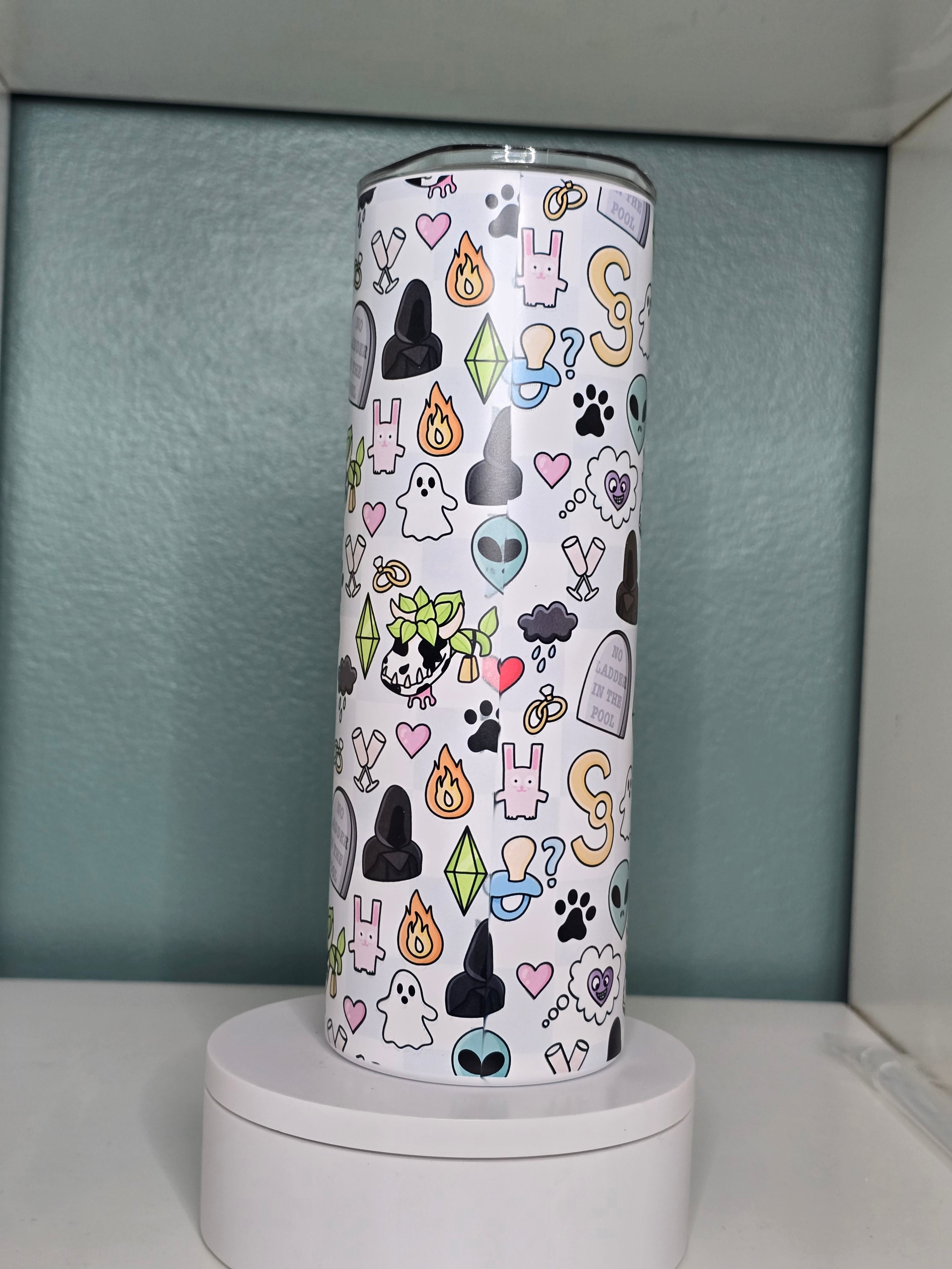 Sims 20oz Stainless Steel Tumbler