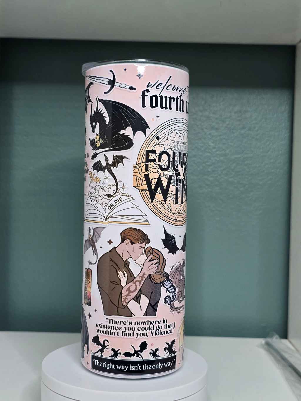 Dragon Rider 20oz Stainless Steel Tumbler