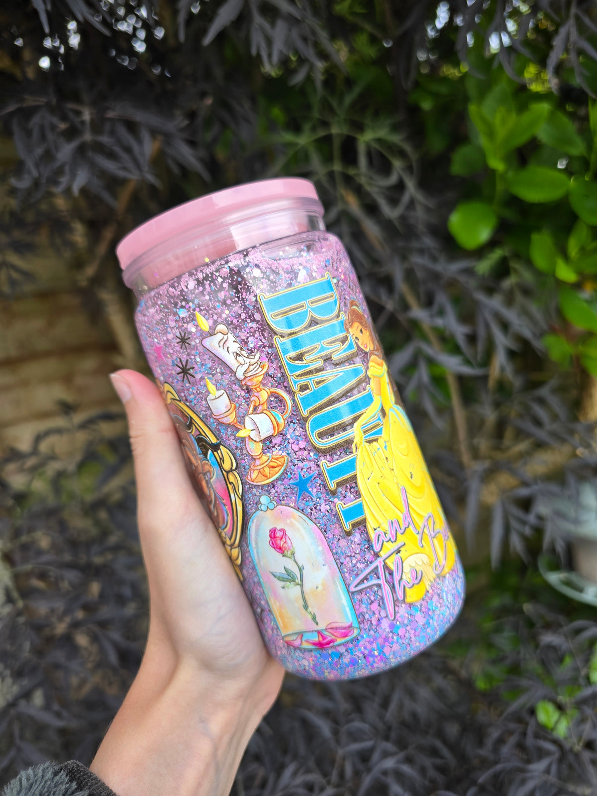 BATB 16oz Acrylic Snowglobe Tumbler